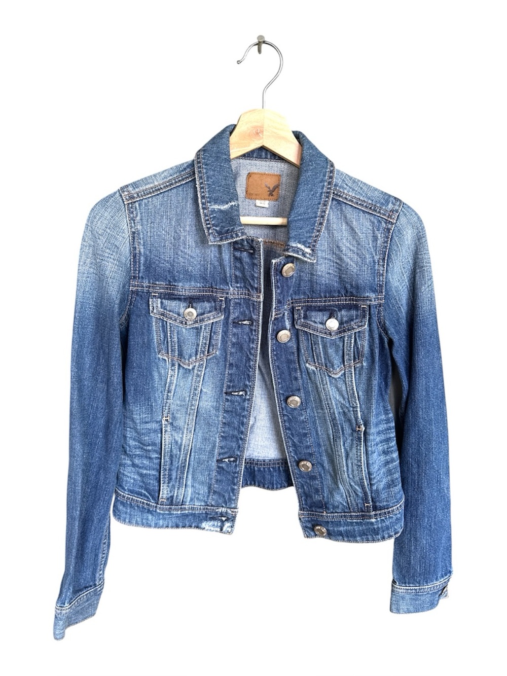 American Eagle Outfitters Blue Denim Jacket